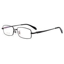 Load image into Gallery viewer, Gmei Optical Ultralight 100% Pure Titanium Full Rim Glasses Frame For Business Men Myopia Reading Prescription Spectacles LR9867