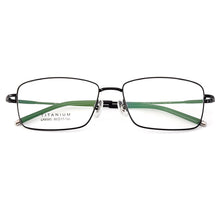 Load image into Gallery viewer, Gmei Optical Ultralight 100% Pure Titanium Full Rim Glasses Frame For Business Men Myopia Reading Prescription Spectacles LR8980