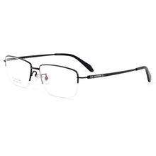 Load image into Gallery viewer, Gmei Optical Ultralight 100% Pure Titanium Half Rim Glasses Frame For Business Men Myopia Reading Prescription Spectacles LR8961