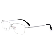 Load image into Gallery viewer, Gmei Optical Ultralight 100% Pure Titanium Half Rim Glasses Frame For Business Men Myopia Reading Prescription Spectacles LR8961