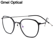 Load image into Gallery viewer, Gmei Optical Ultralight Beta Titanium Flexible Glasses Frame Women Square Prescription Eyeglasses Myopia Optical Frames M19001