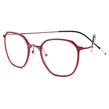 Load image into Gallery viewer, Gmei Optical Ultralight Beta Titanium Flexible Glasses Frame Women Square Prescription Eyeglasses Myopia Optical Frames M19001