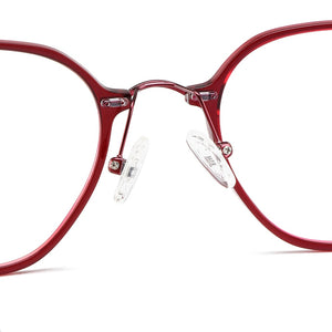 Gmei Optical Ultralight Beta Titanium Flexible Glasses Frame Women Square Prescription Eyeglasses Myopia Optical Frames M19001