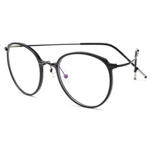Load image into Gallery viewer, Gmei Optical Ultralight Beta Titanium Flexible Round Glasses Frame Women Prescription Eyeglasses Myopia Optical Frames M19005