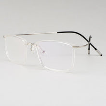 Load image into Gallery viewer, Gmei Optical Ultralight Beta Titanium Flexible Square Big Glasses Frame Men Prescription Eyeglasses Myopia Optical Frames M19004