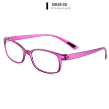 Load image into Gallery viewer, Gmei Optical Ultralight Flexible Women Glasses Frames Men Plastic Eyewear Myopia Optical Frame Silicone saddle nose pads M5105