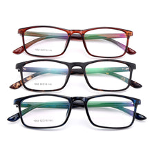 Load image into Gallery viewer, Gmei Optical Ultralight Plastic TR90 Rectangular Men Glasses Frame Prescription Eyeglasses Myopia Optical Frames Eyewear Y1052