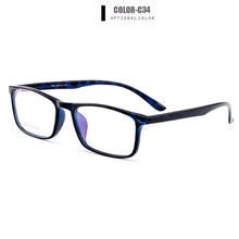 Load image into Gallery viewer, Gmei Optical Ultralight Plastic TR90 Rectangular Men Glasses Frame Prescription Eyeglasses Myopia Optical Frames Eyewear Y1052