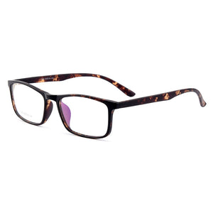 Gmei Optical Ultralight Plastic TR90 Rectangular Men Glasses Frame Prescription Eyeglasses Myopia Optical Frames Eyewear Y1052