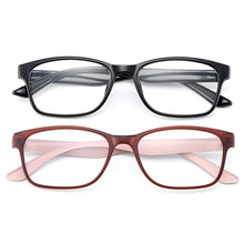 Load image into Gallery viewer, Gmei Optical Ultralight Square Full Rim Plastic Women Glasses Frames For Myopia Presbyopia Reading Prescription Eyeglasses H8008