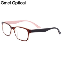 Load image into Gallery viewer, Gmei Optical Ultralight Square Full Rim Plastic Women Glasses Frames For Myopia Presbyopia Reading Prescription Eyeglasses H8008