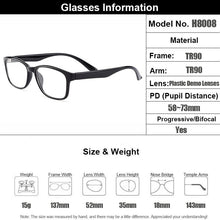 Load image into Gallery viewer, Gmei Optical Ultralight Square Full Rim Plastic Women Glasses Frames For Myopia Presbyopia Reading Prescription Eyeglasses H8008