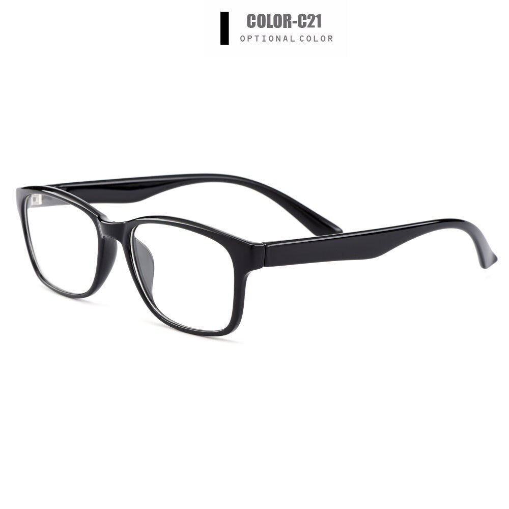 Gmei Optical Ultralight Square Full Rim Plastic Women Glasses Frames For Myopia Presbyopia Reading Prescription Eyeglasses H8008