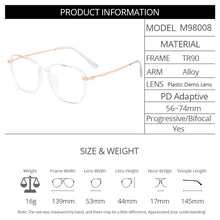 Load image into Gallery viewer, Gmei Optical Ultralight Square Women Glasses Frame M98008 TR90 Plastic Eyewear Prescription Eyeglass Myopia Spectacles Frames