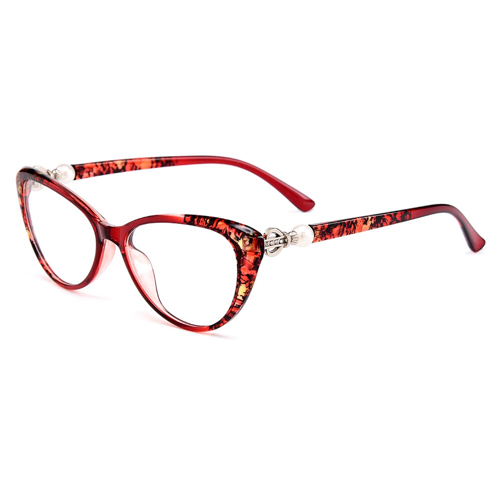 Gmei Optical Ultralight TR90 Cat Eye Women Optical Glasses Frame Eyeglasses Frames For Women Myopia Hyperopia Spectacles M1711