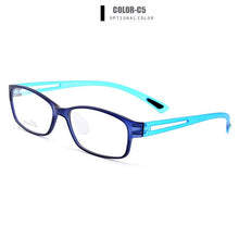 Load image into Gallery viewer, Gmei Optical Ultralight TR90 Full Rim Men&#39;s Optical Eyeglasses Frames Women&#39;s Plastic Eyewear With Saddle Nose Bridge M5103