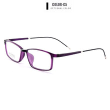 Carica l&#39;immagine nel visualizzatore di Gallery, Gmei Optical Ultralight TR90 Full Rim Montature per occhiali da vista da uomo Montature per miopia in plastica da donna 5 colori opzionali M3007 