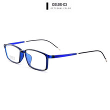 Carica l&#39;immagine nel visualizzatore di Gallery, Gmei Optical Ultralight TR90 Full Rim Montature per occhiali da vista da uomo Montature per miopia in plastica da donna 5 colori opzionali M3007 