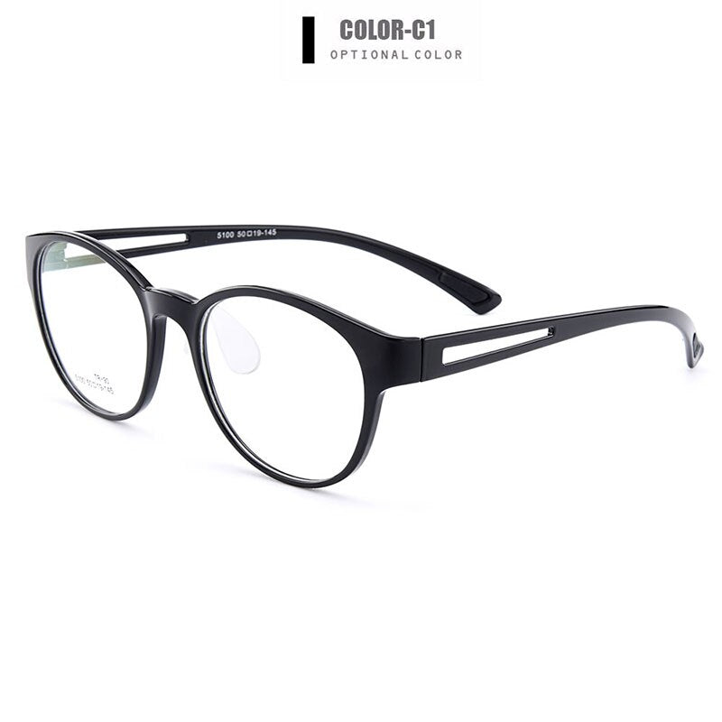 Gmei Optical Ultralight TR90 Full Rim Women's Optical Eyeglasses Frames Girl's Plastic Myopia Eyewear 6 Colors Optional M5100