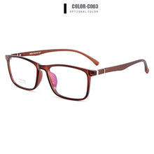 Load image into Gallery viewer, Gmei Optical Ultralight TR90 Full Rim Women&#39;s Optical Eyeglasses Frames Men&#39;s Plastic Myopia Eyewear 3 Colors Optional M3838