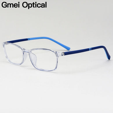 Gmei Optical Ultralight TR90 Glasses Frame Men Rectangular Prescription Eyeglasses Myopia Optical Frames Male Spectacles M2061