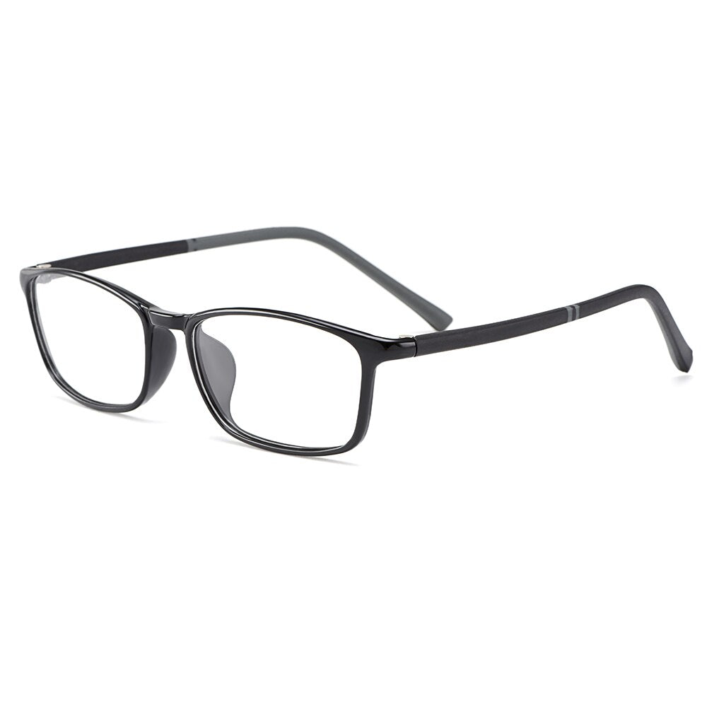 Gmei Optical Ultralight TR90 Glasses Frame Men Rectangular Prescription Eyeglasses Myopia Optical Frames Male Spectacles M2061