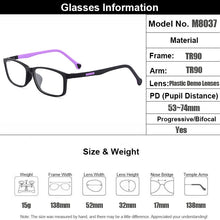 Load image into Gallery viewer, Gmei Optical Ultralight TR90 Glasses Frame Women Prescription Eyeglasses Myopia Optical Frames Flexible Plastic Eyewear M8037