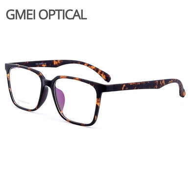 Gmei Optical Ultralight TR90 Men Glasses Frame Prescription Eyeglasses Myopia Optical Frames Stylish Plastic Eyewear Y1032