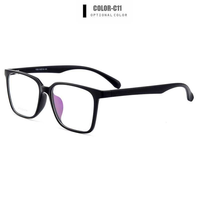 Gmei Optical Ultralight TR90 Men Glasses Frame Prescription Eyeglasses Myopia Optical Frames Stylish Plastic Eyewear Y1032