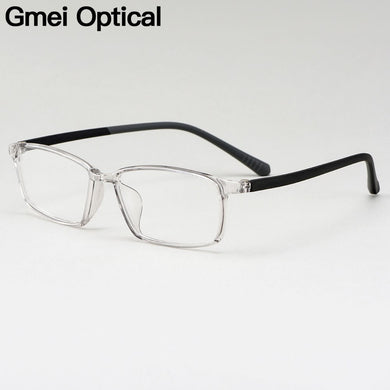Gmei Optical Ultralight TR90 Rectangular Glasses Frame Women Prescription Eyeglasses Myopia Optical Frame Female Eyewear M2067