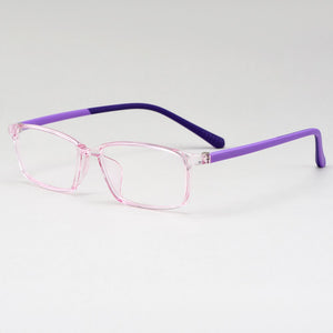 Gmei Optical Ultralight TR90 Rectangular Glasses Frame Women Prescription Eyeglasses Myopia Optical Frame Female Eyewear M2067