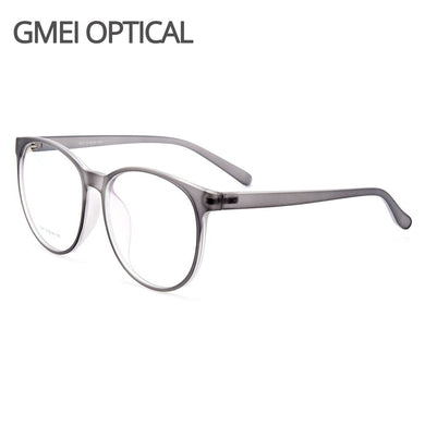 Gmei Optical Ultralight TR90 Women Glasses Frame Round Prescription Eyeglasses Myopia Optical Frames Girl Eyewear Y1027