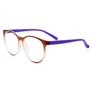 Gmei Optical Ultralight TR90 Women Glasses Frame Round Prescription Eyeglasses Myopia Optical Frames Girl Eyewear Y1027