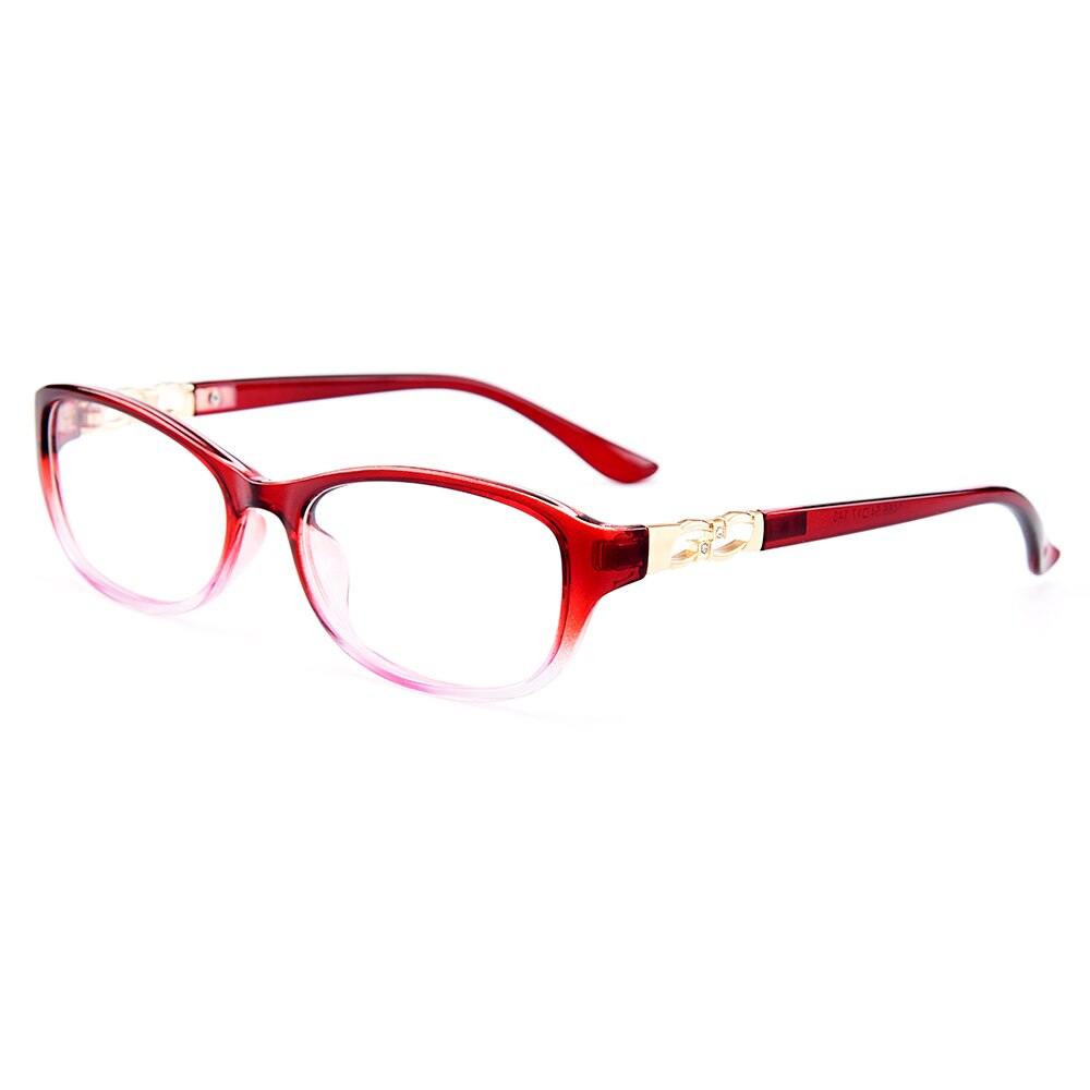 Gmei Optical Ultralight TR90 Women Optical Glasses Frames Plastic Optic Glasses Frame For Women Myopia Spectacles Oculos M1486