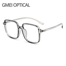 Load image into Gallery viewer, Gmei Optical Ultralight Transparent Men Big Glasses Frame TR90 Plastic Eyewear Large Size Women Myopia Spectacles Frames M9164