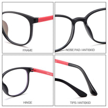 Load image into Gallery viewer, Gmei Optical Ultralight Women Glasses Frame Flexible Legs Small Face Plastic TR90 Myopia Prescription Eyeglasses Frames MD5114