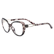 Load image into Gallery viewer, Gmei Optical Urltra-Light TR90 Big Frame Cat Eye Style Women Full Rim Optical Glasses Frames Female Plastic Myopia Eyewear M1772