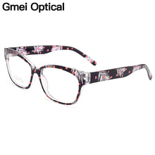 Load image into Gallery viewer, Gmei Optical Urltra-Light TR90 Full Rim Optical Eyeglasses Frame With Flowers Women&#39;s Plastic Myopia Presbyopia Spectacles M2063