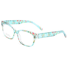 Load image into Gallery viewer, Gmei Optical Urltra-Light TR90 Full Rim Optical Eyeglasses Frame With Flowers Women&#39;s Plastic Myopia Presbyopia Spectacles M2063