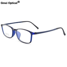 Carica l&#39;immagine nel visualizzatore di Gallery, Gmei Optical Urltra-Light TR90 Full Rim Occhiali da vista da uomo ottici Frame Donna Plastica Miopia Presbiopia Occhiali 6 colori M2001 