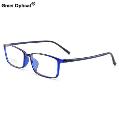 Gmei Optical Urltra-Light TR90 Full Rim Square Men's Optical Eyeglasses Frame Women's Plastic Myopia Presbyopia Spectacles M2005
