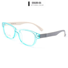 Load image into Gallery viewer, Gmei Optical Urltra-Light TR90 Full Rim Women&#39;s Optical Eyeglasses Frames Girls&#39; Plastic Myopia Eyewears 8 Colors Optional M1013