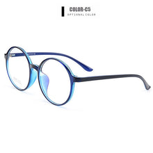 Load image into Gallery viewer, Gmei Optical Urltra-Light TR90 Round Full Rim Men&#39;s Optical Eyeglasses Frames Women&#39;s Plastic Myopia Eyewear 6 Colors M5087