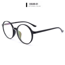 Load image into Gallery viewer, Gmei Optical Urltra-Light TR90 Round Full Rim Men&#39;s Optical Eyeglasses Frames Women&#39;s Plastic Myopia Eyewear 6 Colors M5087