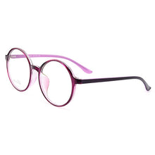 Load image into Gallery viewer, Gmei Optical Urltra-Light TR90 Round Full Rim Men&#39;s Optical Eyeglasses Frames Women&#39;s Plastic Myopia Eyewear 6 Colors M5087
