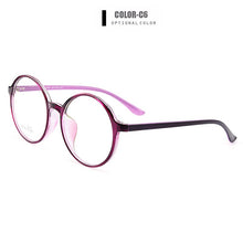 Load image into Gallery viewer, Gmei Optical Urltra-Light TR90 Round Full Rim Men&#39;s Optical Eyeglasses Frames Women&#39;s Plastic Myopia Eyewear 6 Colors M5087