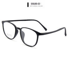 Carica l&#39;immagine nel visualizzatore di Gallery, Gmei Optical Urltra-Light TR90 Occhiali da vista rotondi con montatura completa Occhiali da vista da donna in plastica Miopia Presbiopia Occhiali 6 colori M2004 