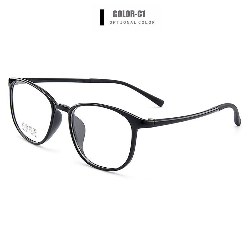 Gmei Optical Urltra-Light TR90 Occhiali da vista rotondi con montatura completa Occhiali da vista da donna in plastica Miopia Presbiopia Occhiali 6 colori M2004 