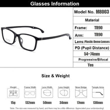 Load image into Gallery viewer, Gmei Optical Urltra-Light TR90 Student Full Rim Optical Eyeglasses Frame With Hangers Plastic Myopia Presbyopia Spectacles M8003