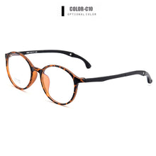 Load image into Gallery viewer, Gmei Optical Urltra-Light TR90 Student Round Optical Eyeglasses Frames With Hangers Plastic Myopia Presbyopia Spectacles M6065